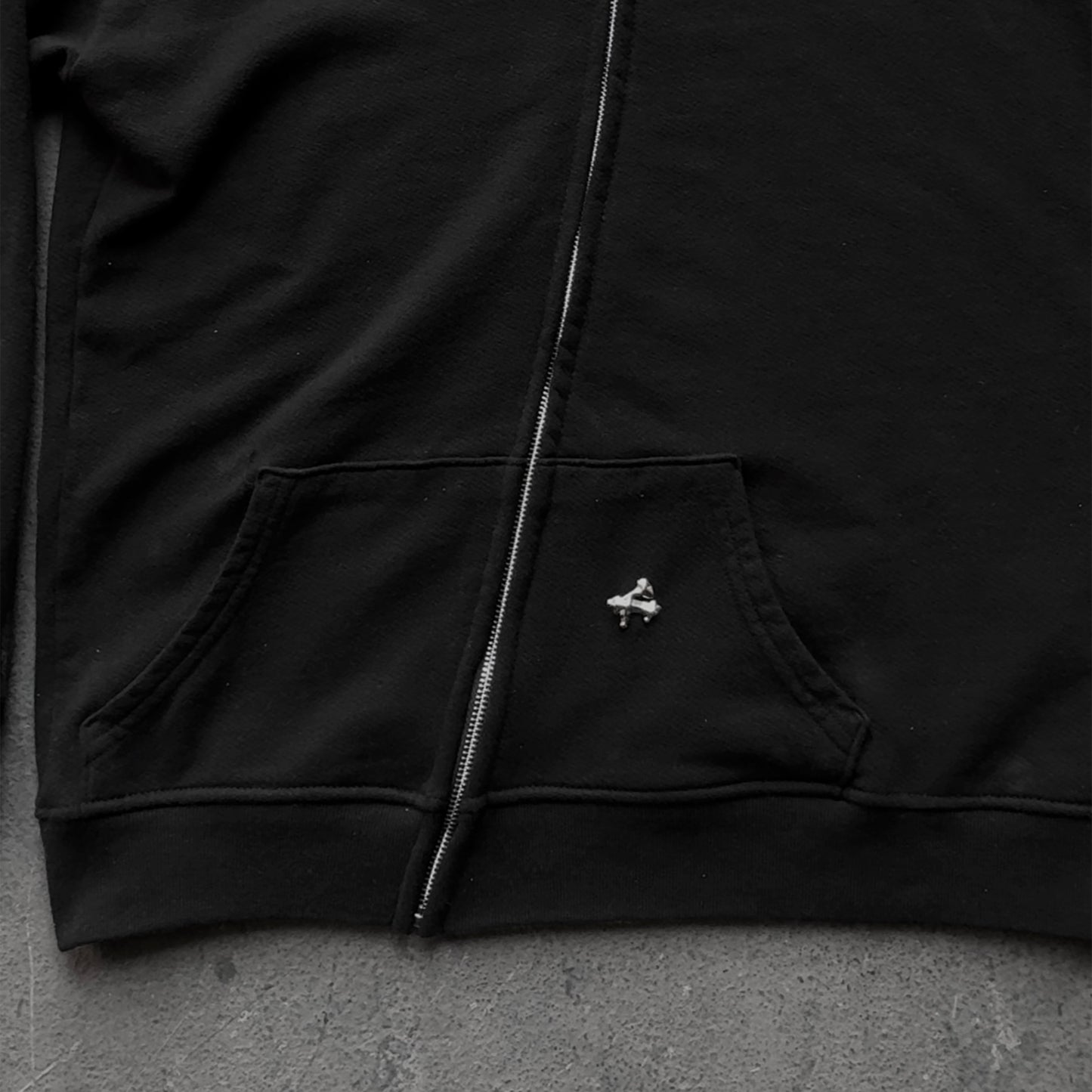 IK Asymmetrical Zip-Up Hoodie